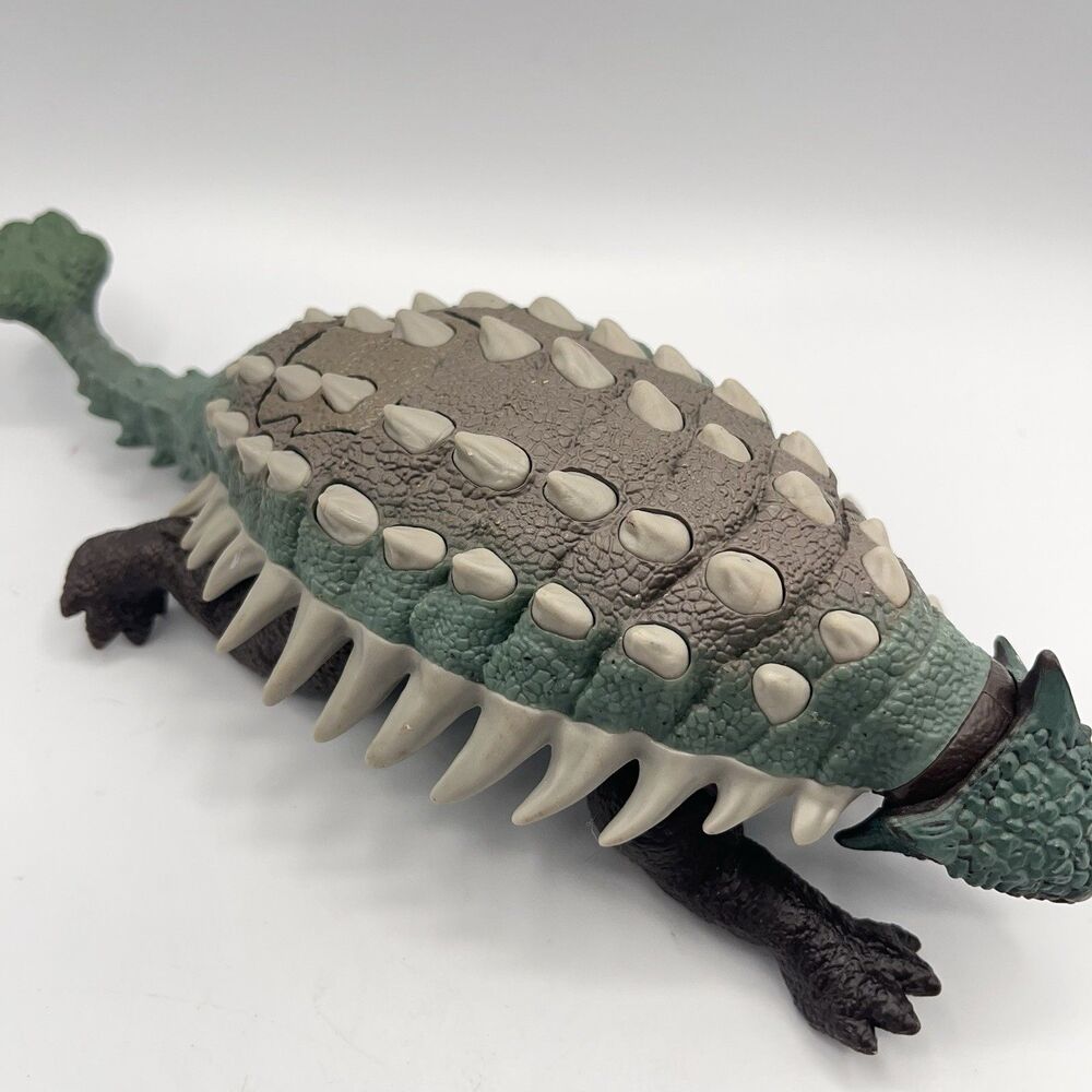 Jurassic World Dinosaur Ankylosaurus Figure Toy Dino Roarivores Mattel